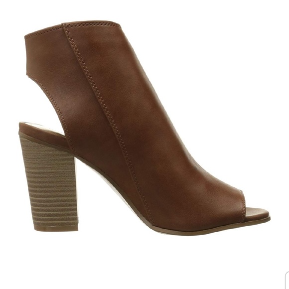 Madden Girl Shoes - Madden Girl Naaomi peep toe ankle booties 10